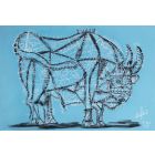 African Bull after Picasso (tapestry)